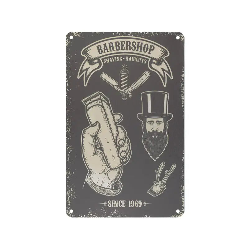 Dekorationstafel Barbier b047 - Dekoration
