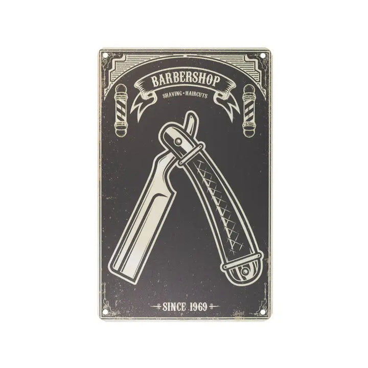Dekorationstafel Barbier b048 - Dekoration