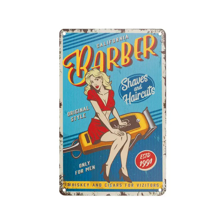 Dekorationstafel Barbier b077 - Dekoration