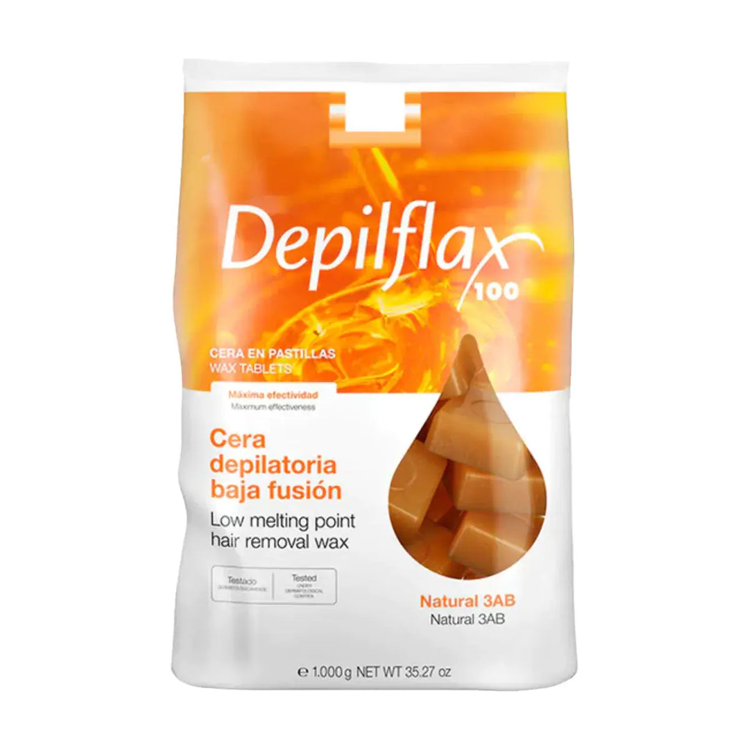 Depilflax Hartwachs zur Haarentfernung 1kg Natural - Enthaarungswachs