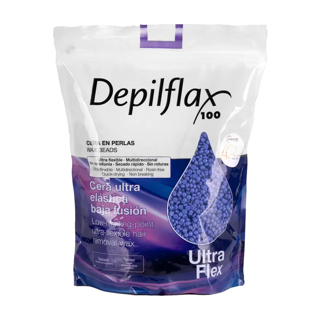 Depilflax100 Mauve mit Titan dio - Wachs