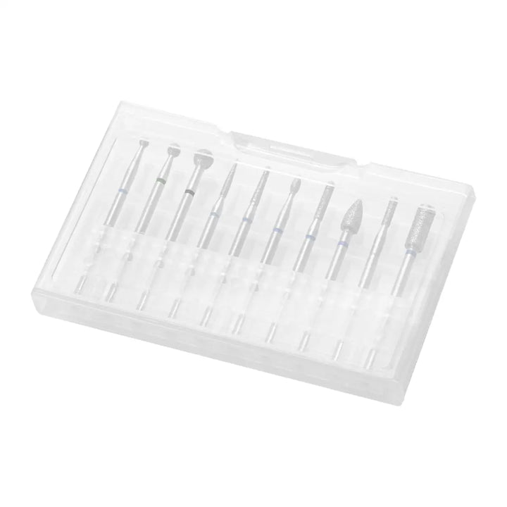Diamantnagelfräser Set 10 Teilig - Nagelfräser