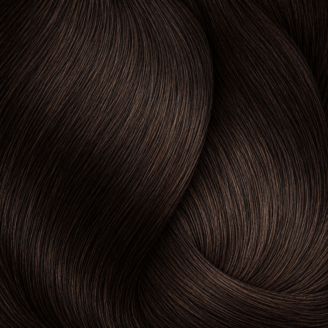 L’Oréal Professionnel Diarichesse 5.8 Mokka Cappuccino – Haarfarbmuster