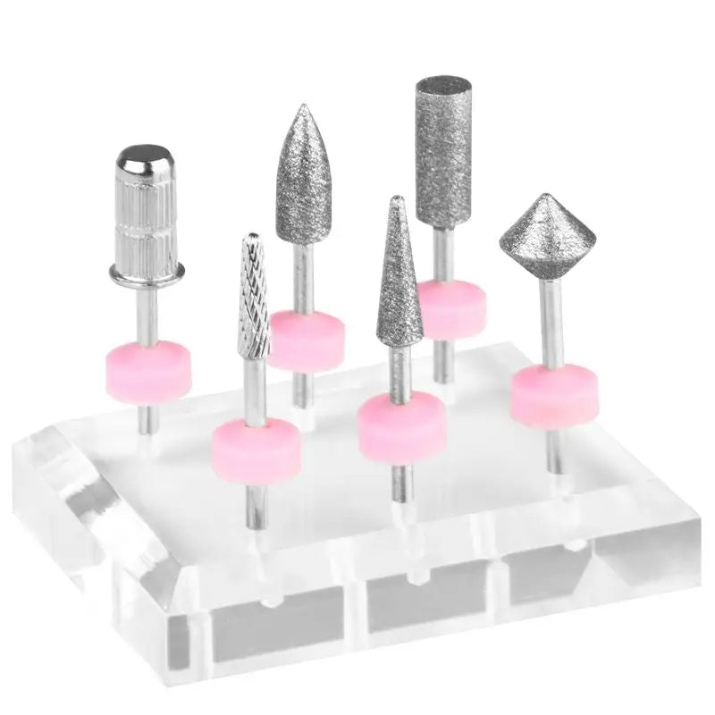 Nail drill bit set für Nagelfräser Dust Cap 10 Stück targeting Nagelpflege Zubehör