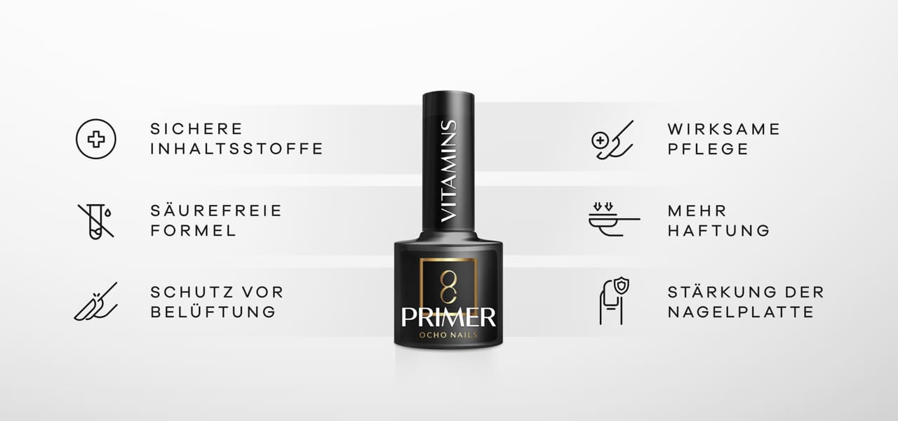 OCHO NAILS Vitamins säurefreie Primer 120 -5g