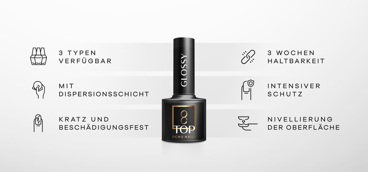 OCHO NAILS Glossy top 112 -5 g