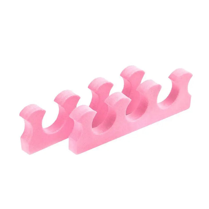 Pink Foam Toe Separator for comfort und Fußpflege, Einweg-separator zehenkamm 2 st