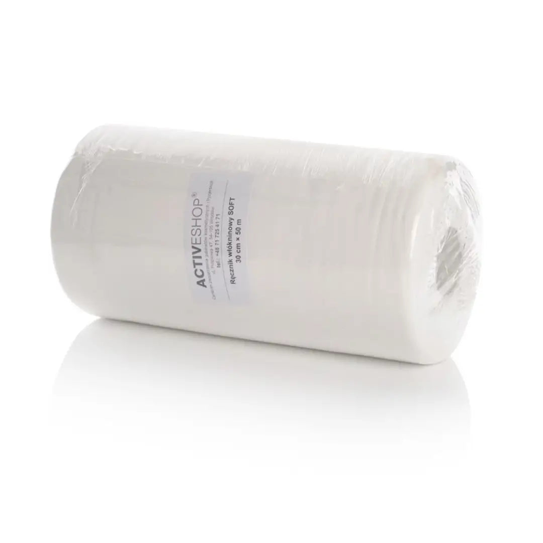 Weißes Einweg-vliesstoff-Handtuchrollenpaket 30cm x 50m, saubere Wickelrolle