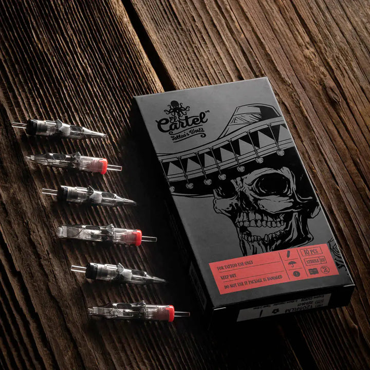 EL CARTEL Tattoo Patronen V2 - 0.35 7RM-W LongTaper 10stk. - Tattoopatronen