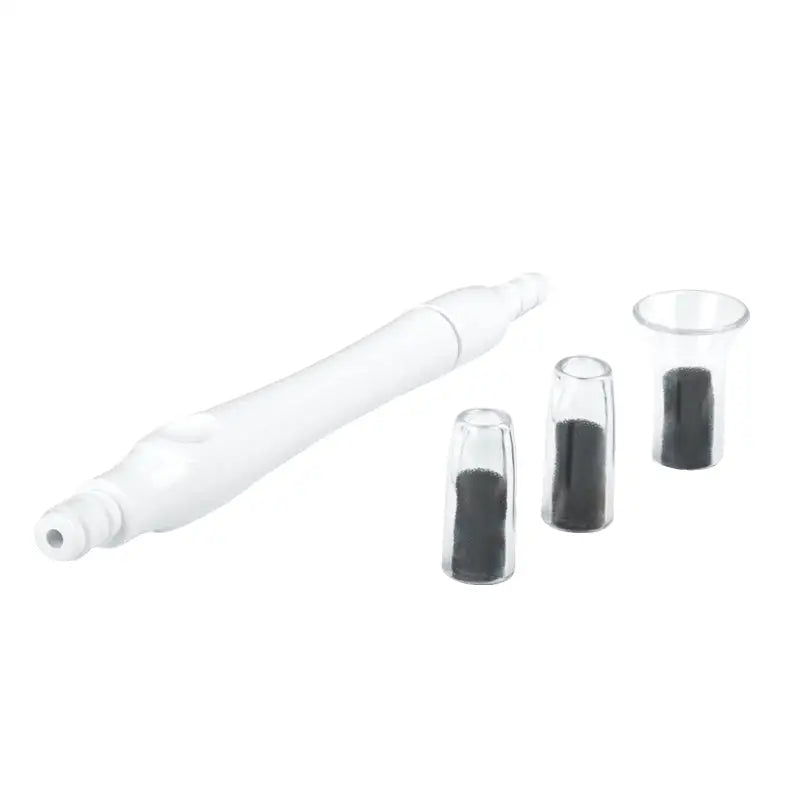 Weißer Nasen aspirator mit Aktivkohlefiltern für das Elegante Komplettes 5in1 Gerät