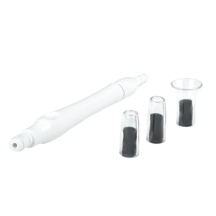 Weißer Nasen aspirator mit Aktivkohlefiltern für das Elegante Komplettes 5in1 Gerät