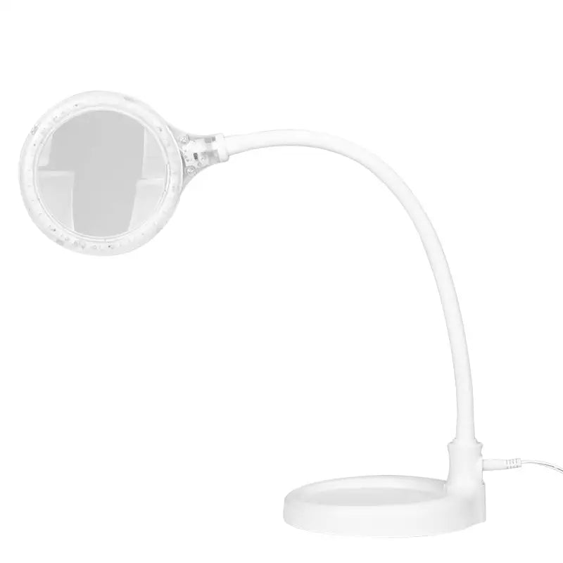Weiße Lupenleuchte Elegante Lupenleuchte 2014-2r mit 30 LED SMD und Stativ