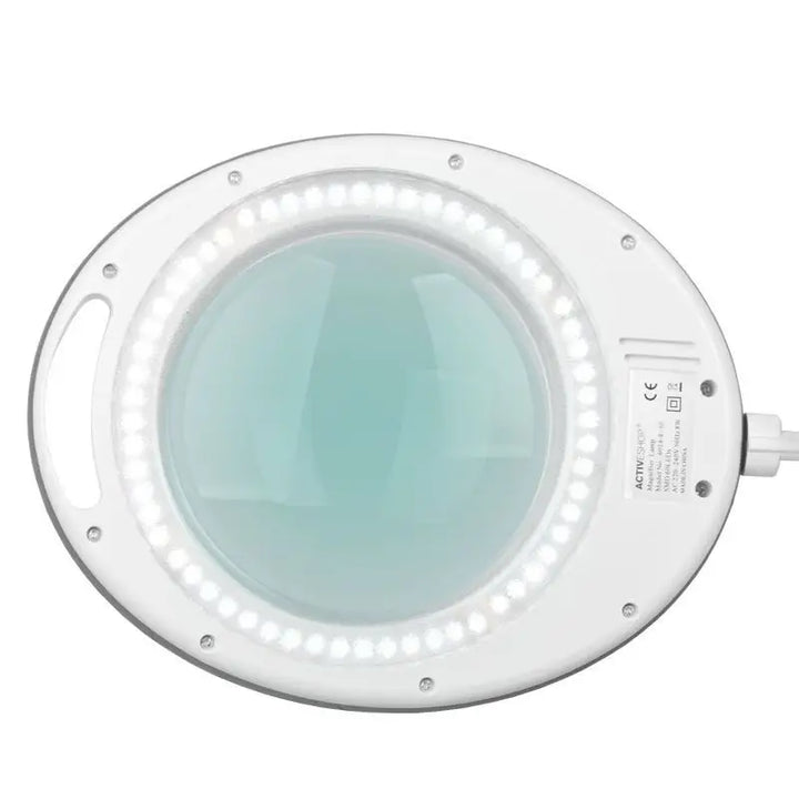 Elegante Lupenleuchte 6014 mit runder LED-Ring und 60 SMD LEDs für präzises Arbeiten