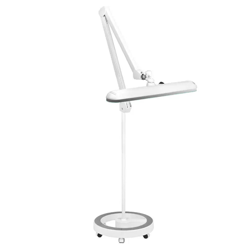 Anpassbare weiße Bodenlampe der Elegante Lupenleuchte LED 801-s mit Stativ