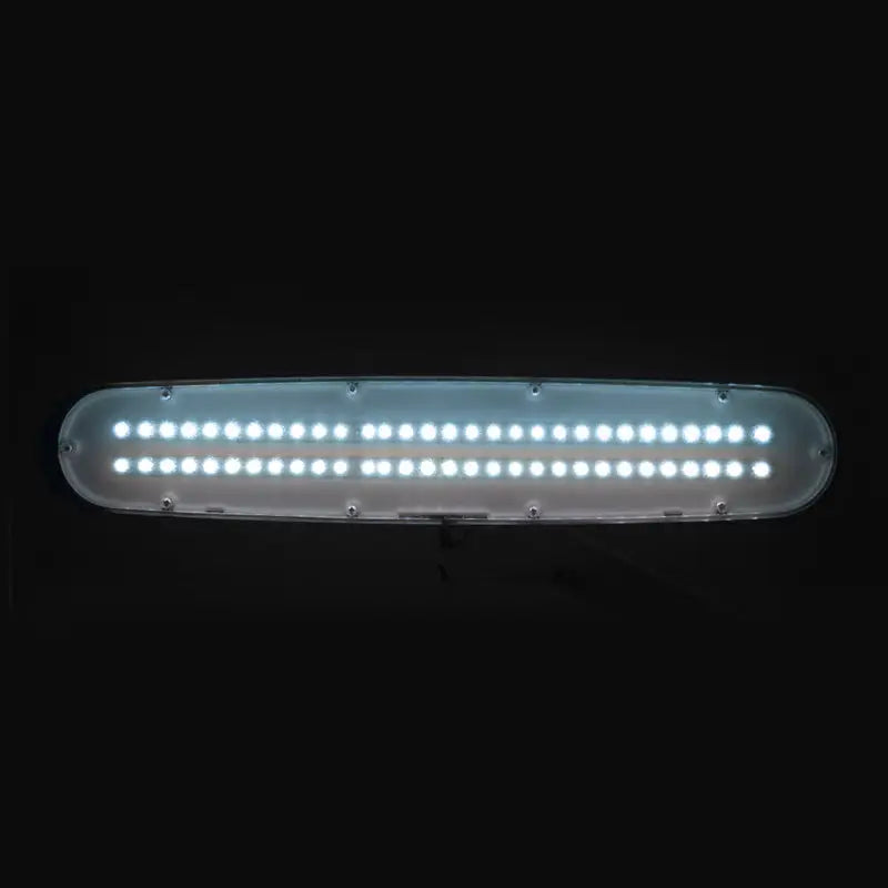 Illuminierte rechteckige LED-Leuchte des Elegante Lupenleuchte LED 801-s mit Stativ