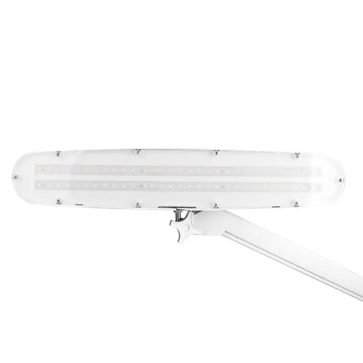 Weiße LED-Leuchte mit Montagesatz für Elegante Lupenleuchte LED 801-tl mit Schraubstock