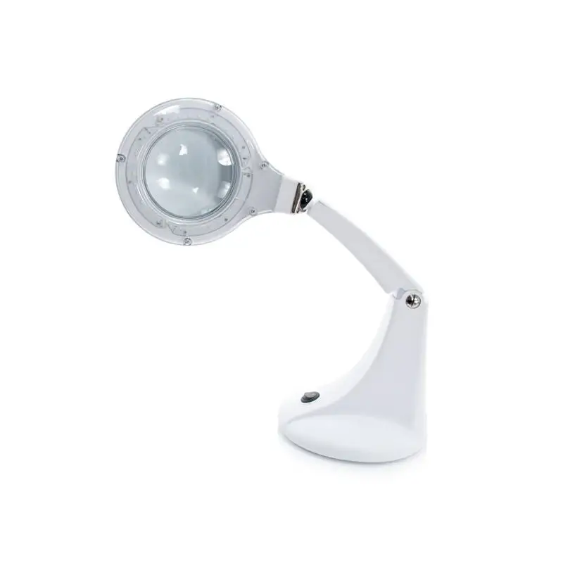 Weiße Lupenleuchte Elegante Lupenleuchte mini 30 LED SMD 5d für präzises Arbeiten