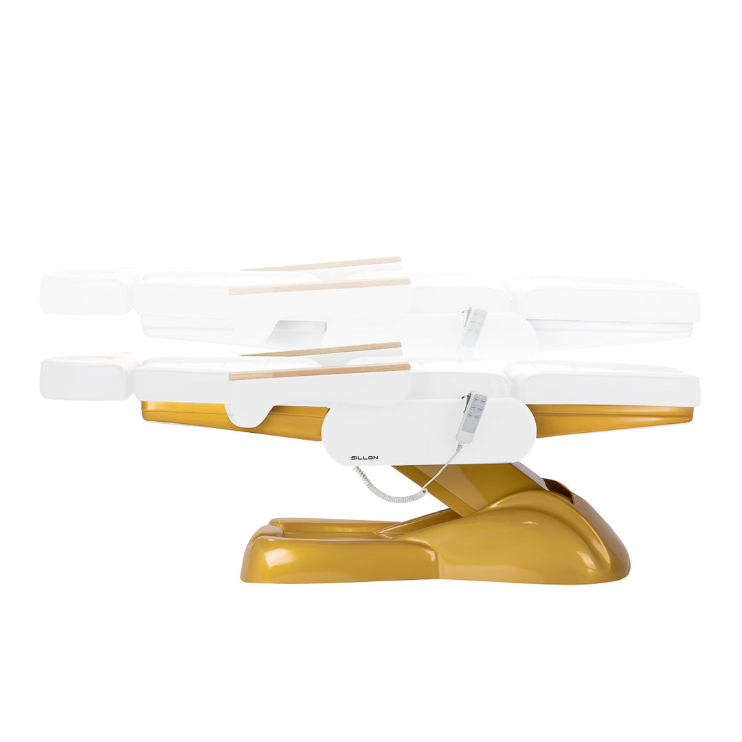 Elektrische Kosmetikliege SILLON LUX 273B 3 Motoren Gold Weiß