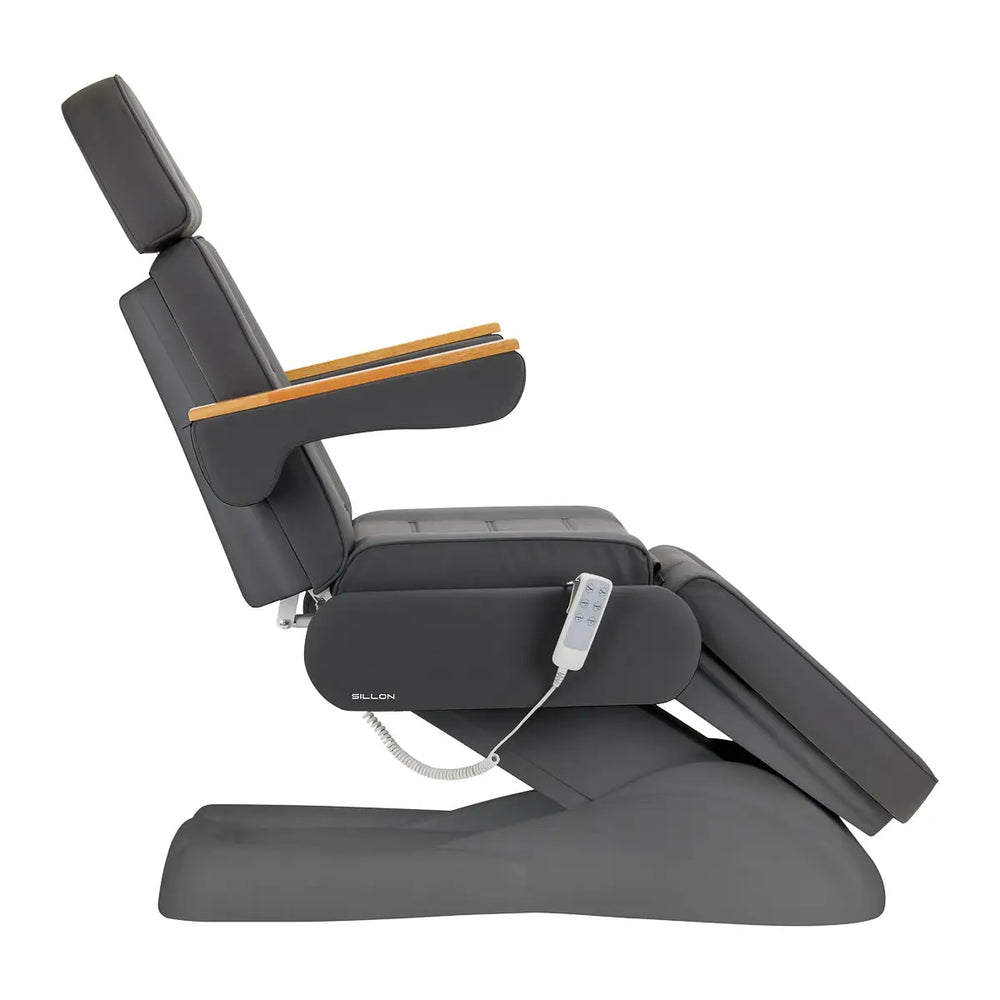 Elektrische Kosmetikliege SILLON LUX 273B 3 Motoren Grau graue Basis