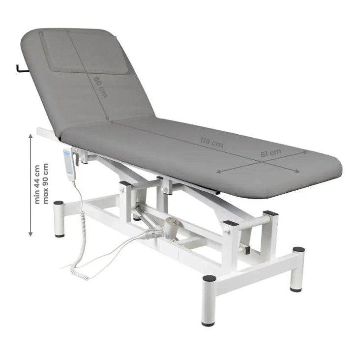 Elektrische Massageliege 079 1 Motor Grau - Massageliege