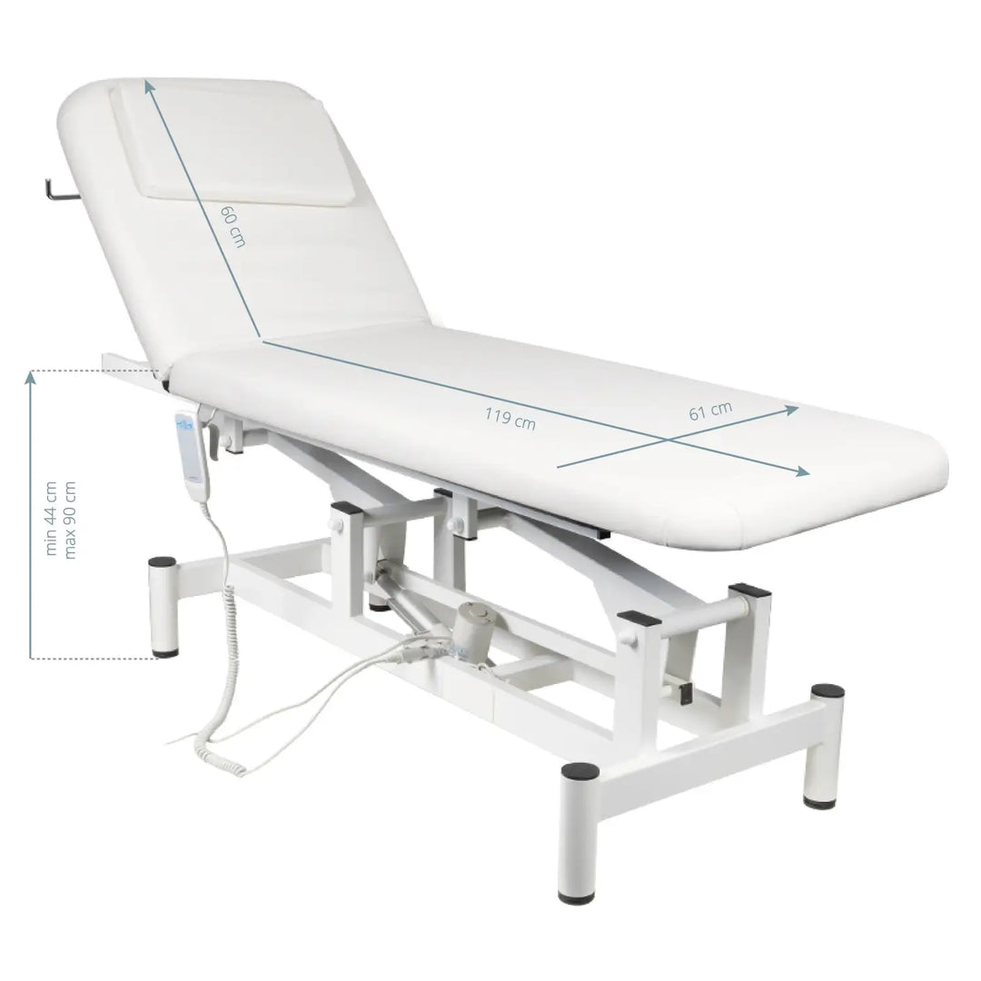 Elektrische Massageliege 079 1 Motor Weiß - Massageliege