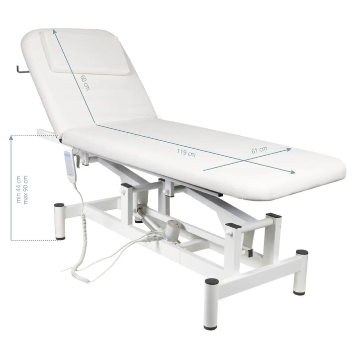Elektrische Massageliege 079 1 Motor Weiß - Massageliege