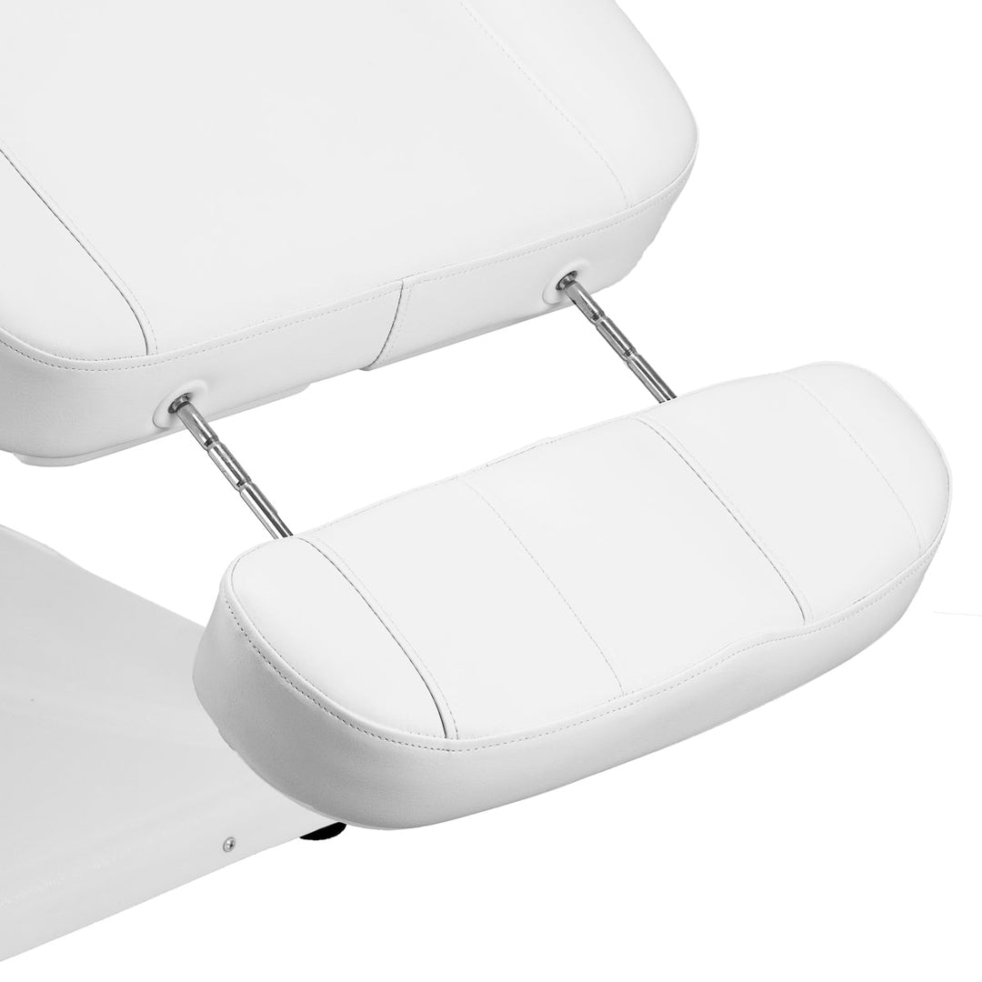 Elektrischer Kosmetiksessel SILLON Luxury 3 Motoren weiß Fußschalter