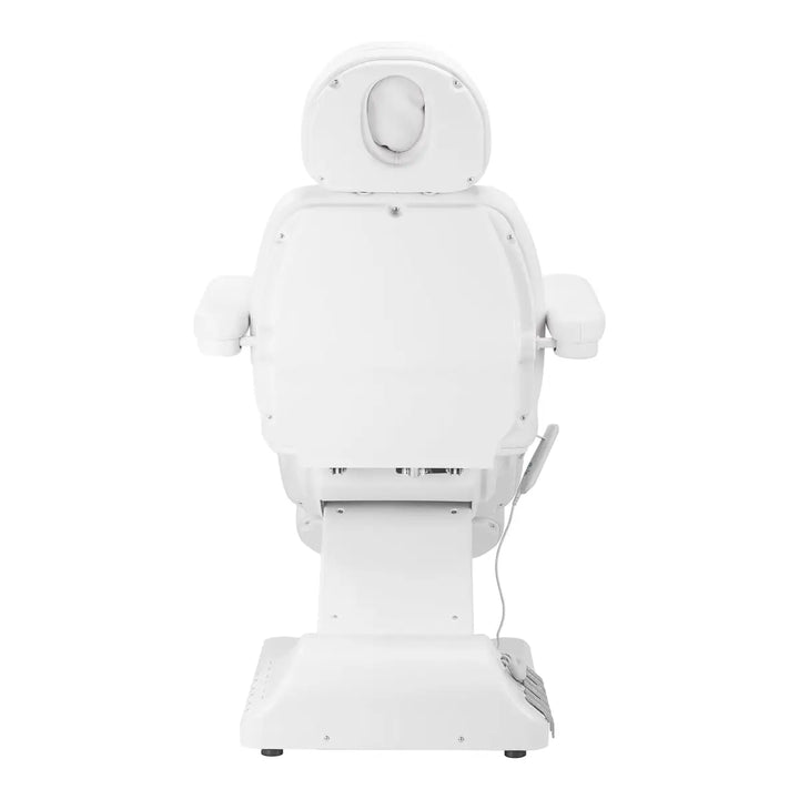 Elektrischer Kosmetiksessel SILLON Luxury 3 Motoren weiß Fußschalter