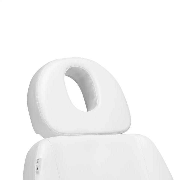 Elektrischer Kosmetiksessel SILLON Luxury 3 Motoren weiß Fußschalter