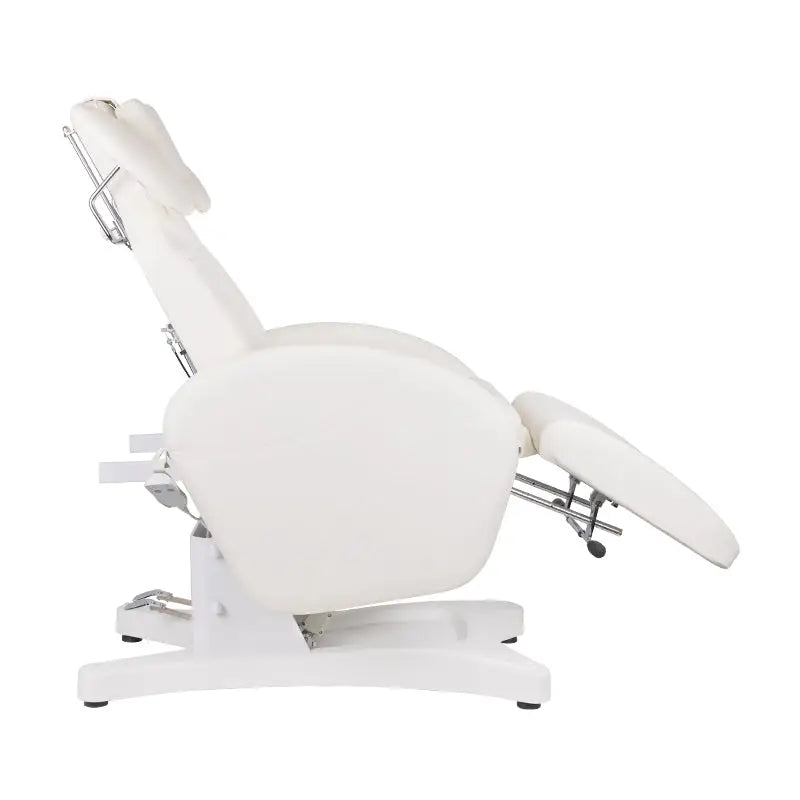 Elektrischer Wimpernbehandlungsstuhl Ivette Professional weiß - Wimpernbehandlungsstuhl