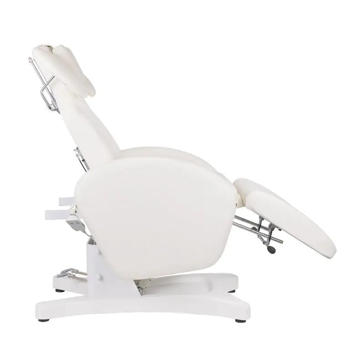 Elektrischer Wimpernbehandlungsstuhl Ivette Professional weiß - Wimpernbehandlungsstuhl