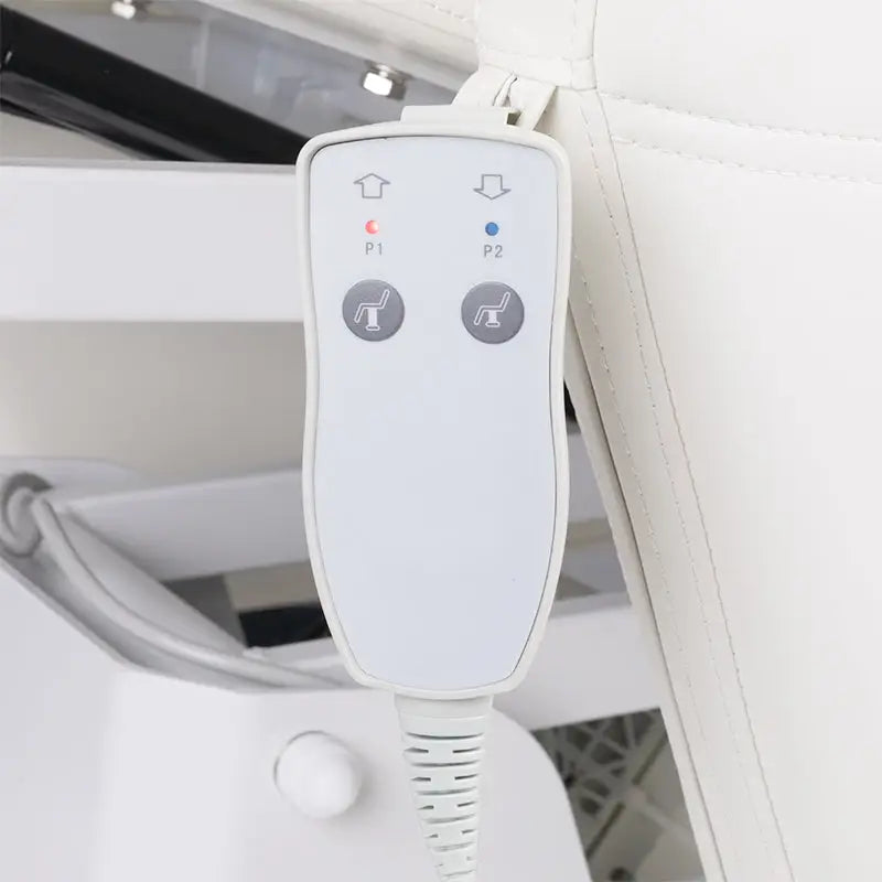 Elektrischer Wimpernbehandlungsstuhl Ivette Professional weiß - Wimpernbehandlungsstuhl