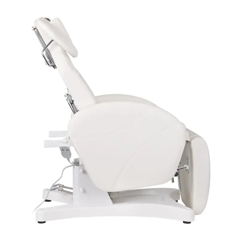 Elektrischer Wimpernbehandlungsstuhl Ivette Professional weiß - Wimpernbehandlungsstuhl
