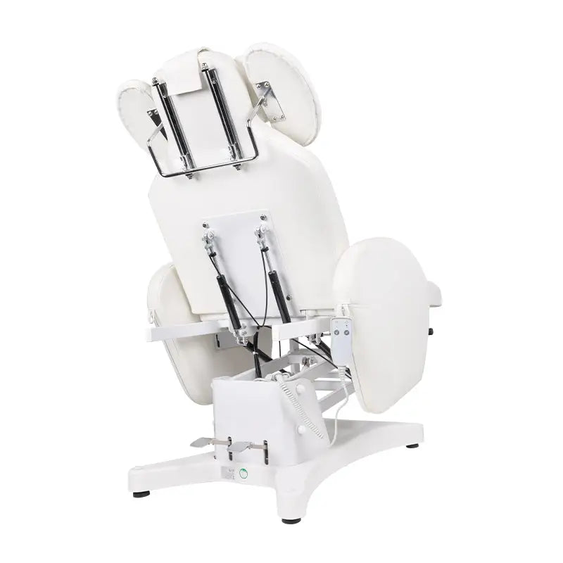 Elektrischer Wimpernbehandlungsstuhl Ivette Professional weiß - Wimpernbehandlungsstuhl