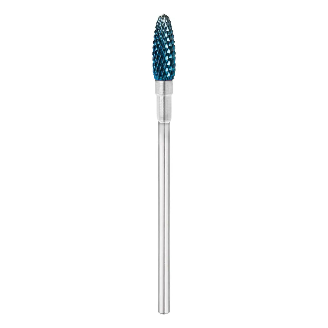 Blauer Nagelbohrer Exo Fräser Hard Blue Kegel 02 für professionelle Nagelmodellage