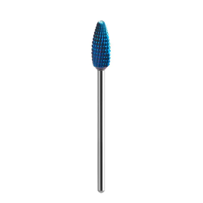 Blauer Wolframkarbid-Nagelbohrer Exo Fräser Hard Blue Kegel 06 auf Produktbild