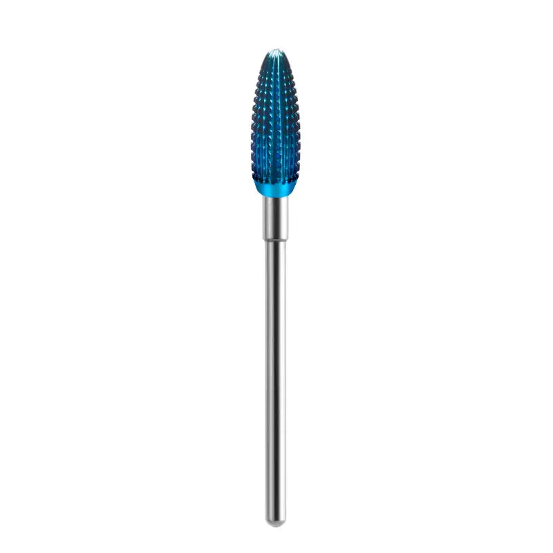 Blaue Nagelfeile Fräser Kegel 07 Exo Fräser Hard Blue für Nagelstudio