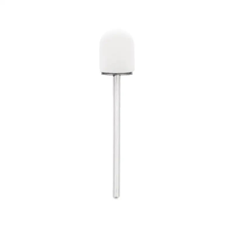 Weiße Polierbohrung mit Metallstift für Exo Schleifhülse 13mm/60 10 St Hard Cap weiß