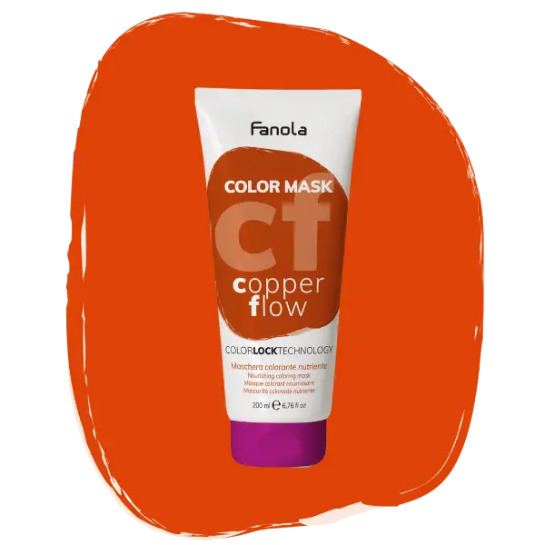 Fanola Nourishing Color Mask - Copper Flow - Tönungsmaske