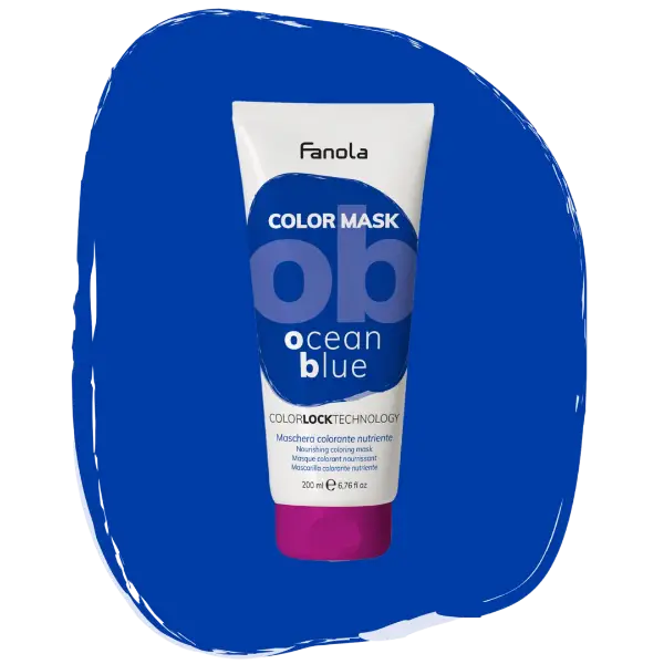 Fanola Nourishing Color Mask - Ocean Blue - Tönungsmaske