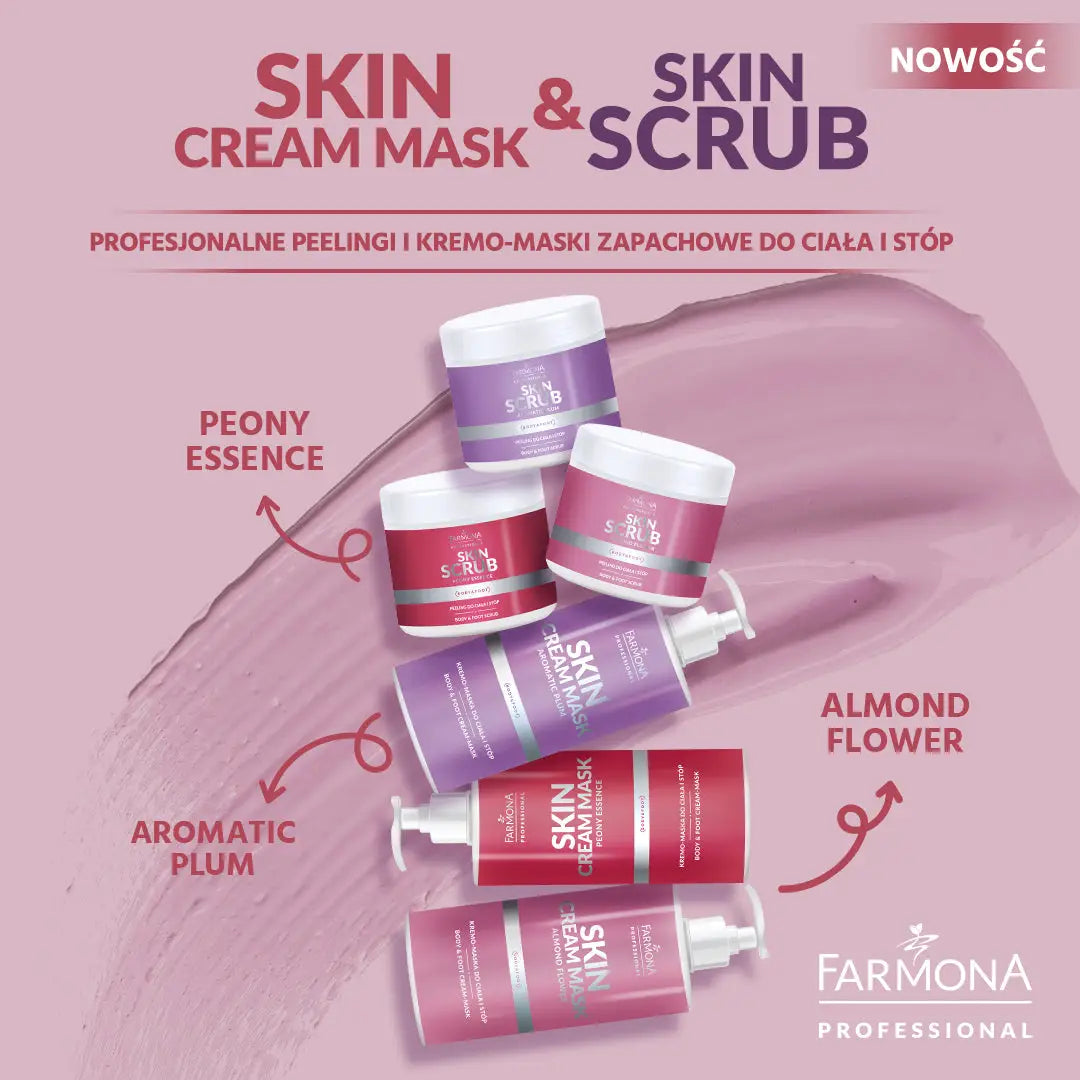 Farmona Hautcreme-Maske aromatische Pflaumen-Creme-Maske für Körper und Füße Pflaume 500 ml