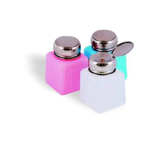 Bunte Pumpspenderflaschen 120ml Chromfarben-Mix für Kosmetik und Pflege