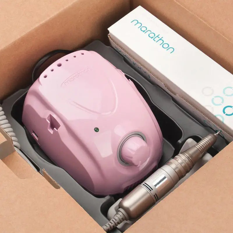 Pink elektrischer Nagelbohrer Fräser marathon 3 champion pink für professionelle Nagelpflege