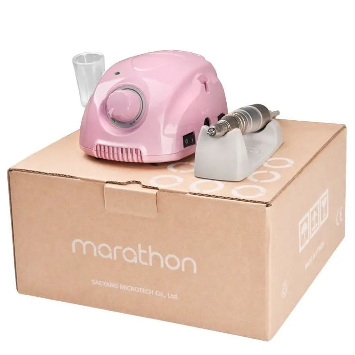 Pink elektrischer Nagelbohrer Fräser Marathon 3 Champion Pink für Professionelle Maniküre