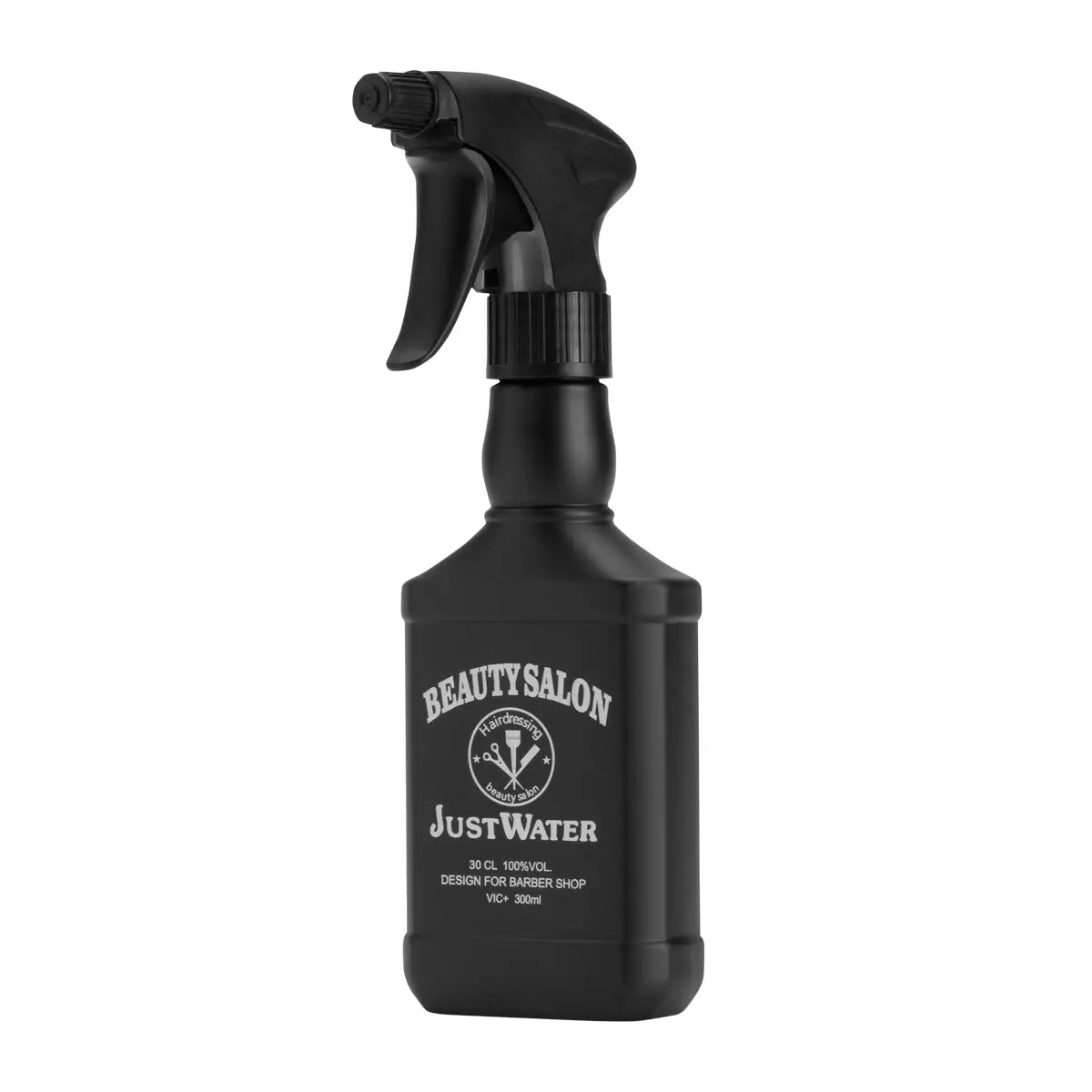 Friseur-/ Barbier-Sprühflasche Schwarz 300 ml - Sprühflasche