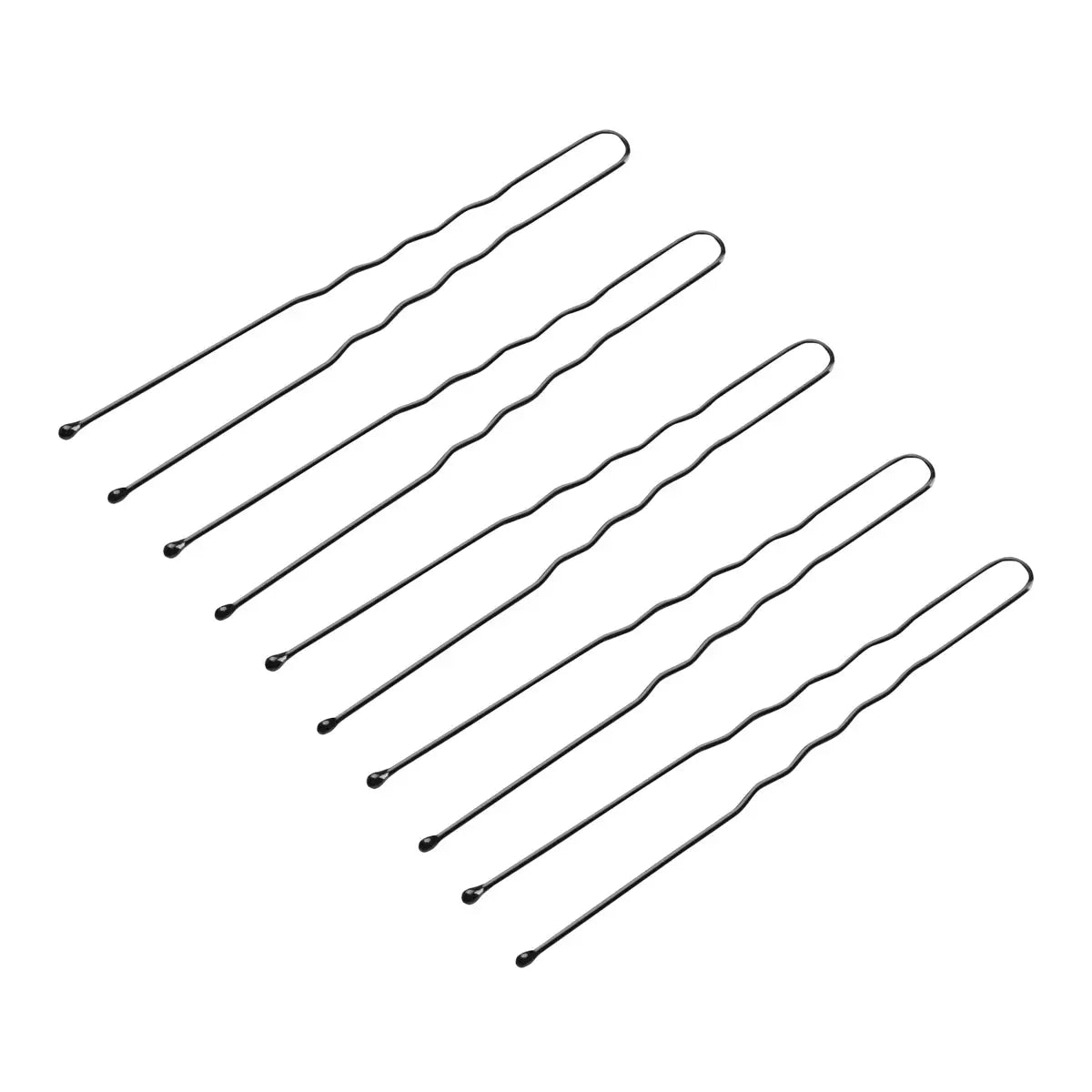 Friseur-Haarnadeln E-65 300 St. 7cm schwarz - Haarnadeln