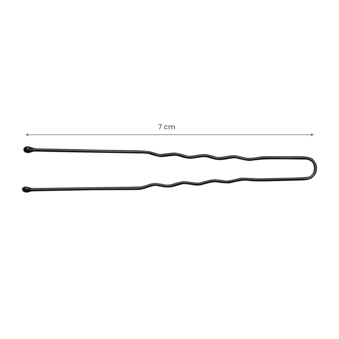 Friseur-Haarnadeln E-65 300 St. 7cm schwarz - Haarnadeln
