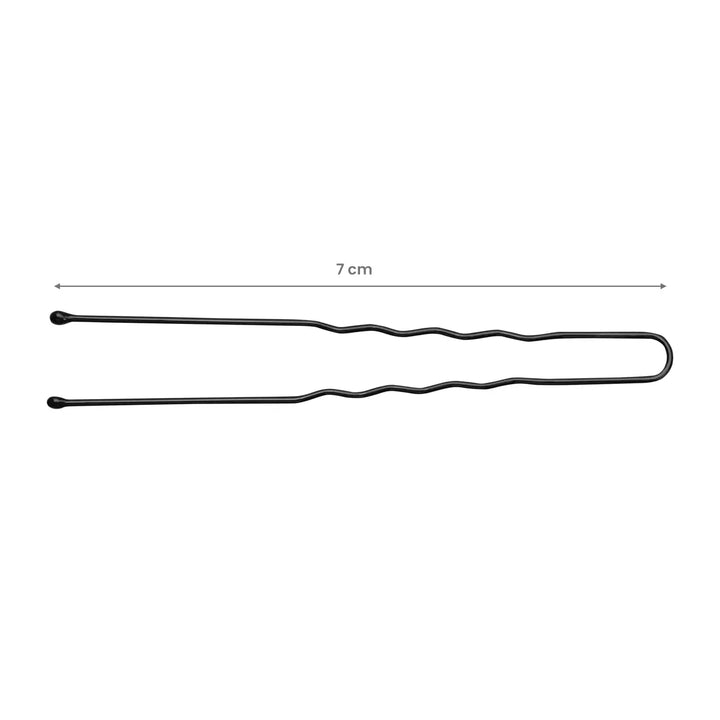 Friseur-Haarnadeln E-65 300 St. 7cm schwarz - Haarnadeln