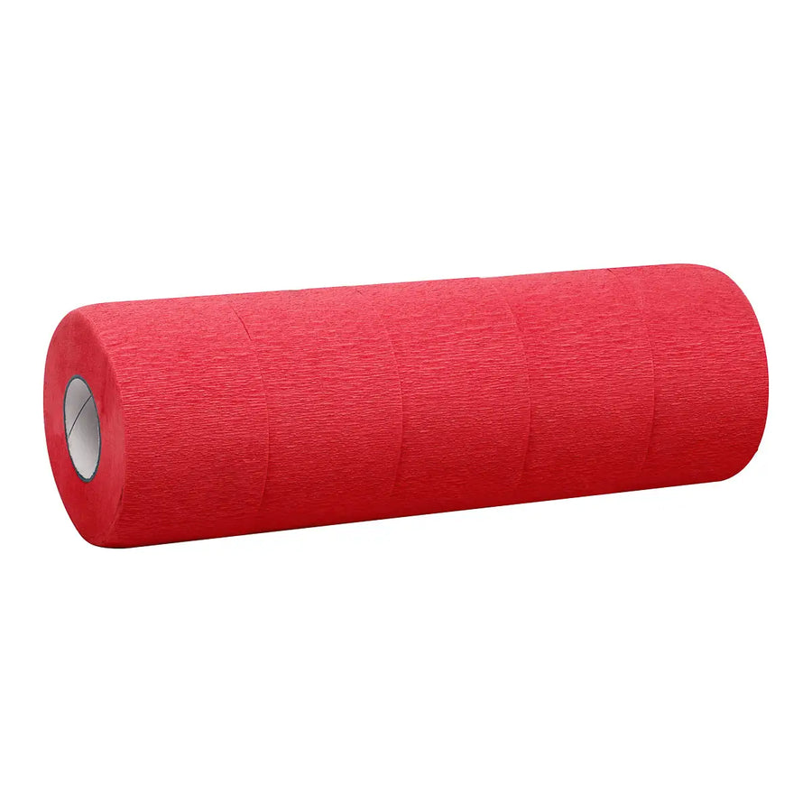 Friseur-Papierkragen rot - Friseur-Papierkragen