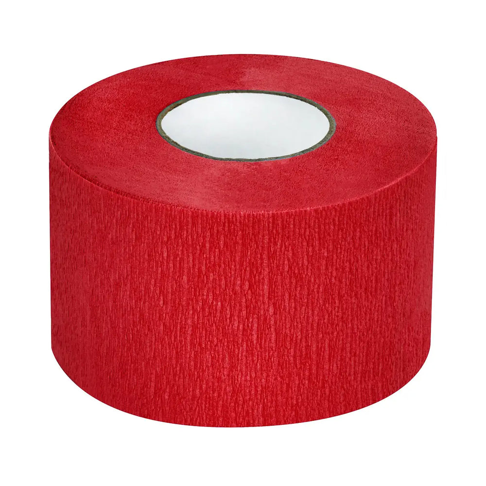 Friseur-Papierkragen rot - Friseur-Papierkragen